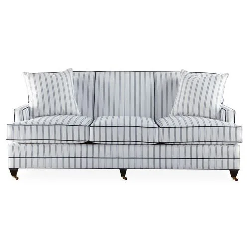 Levon Striped Sofa