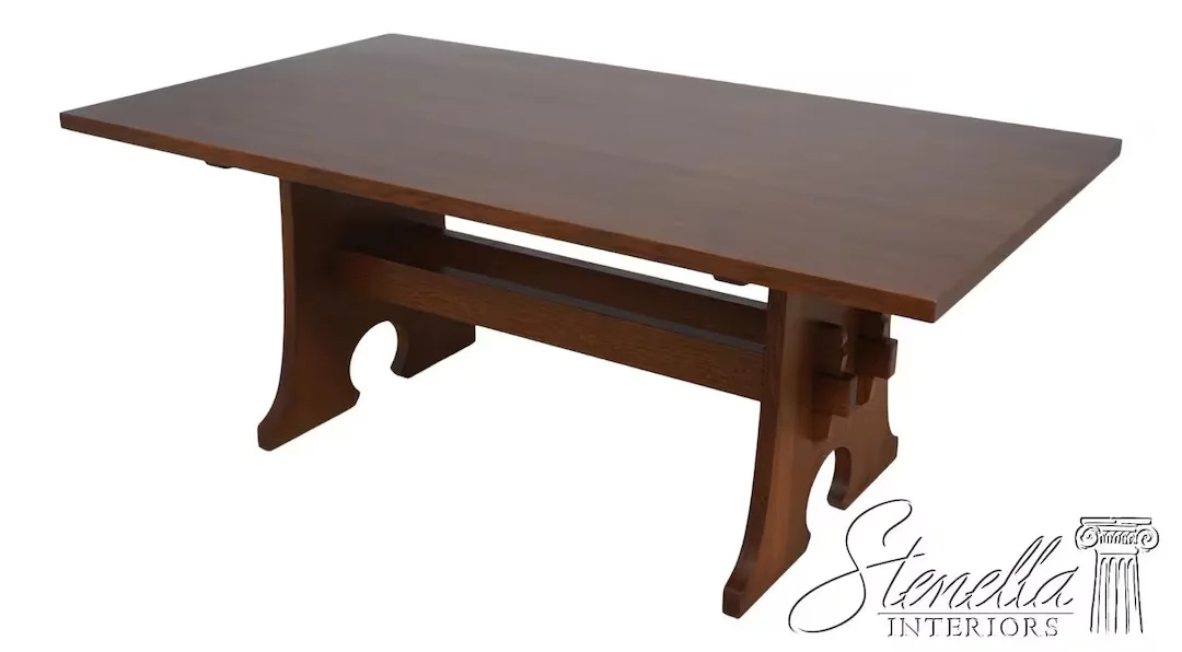 Stickley Mission Oak Rectangular Dining Table