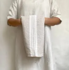 Striped Linen Tea Towel