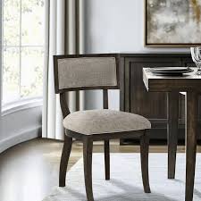 Upholstered Oak Dining Chair