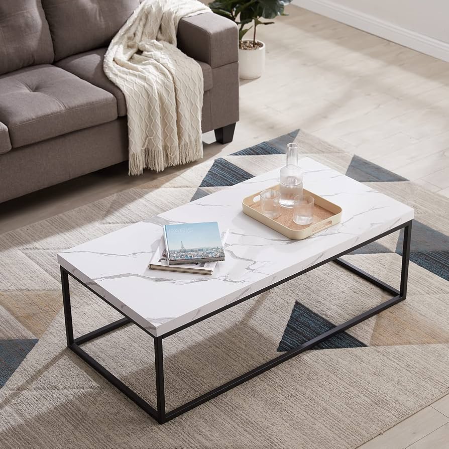 CENSI Rectangular Marble Coffee Table