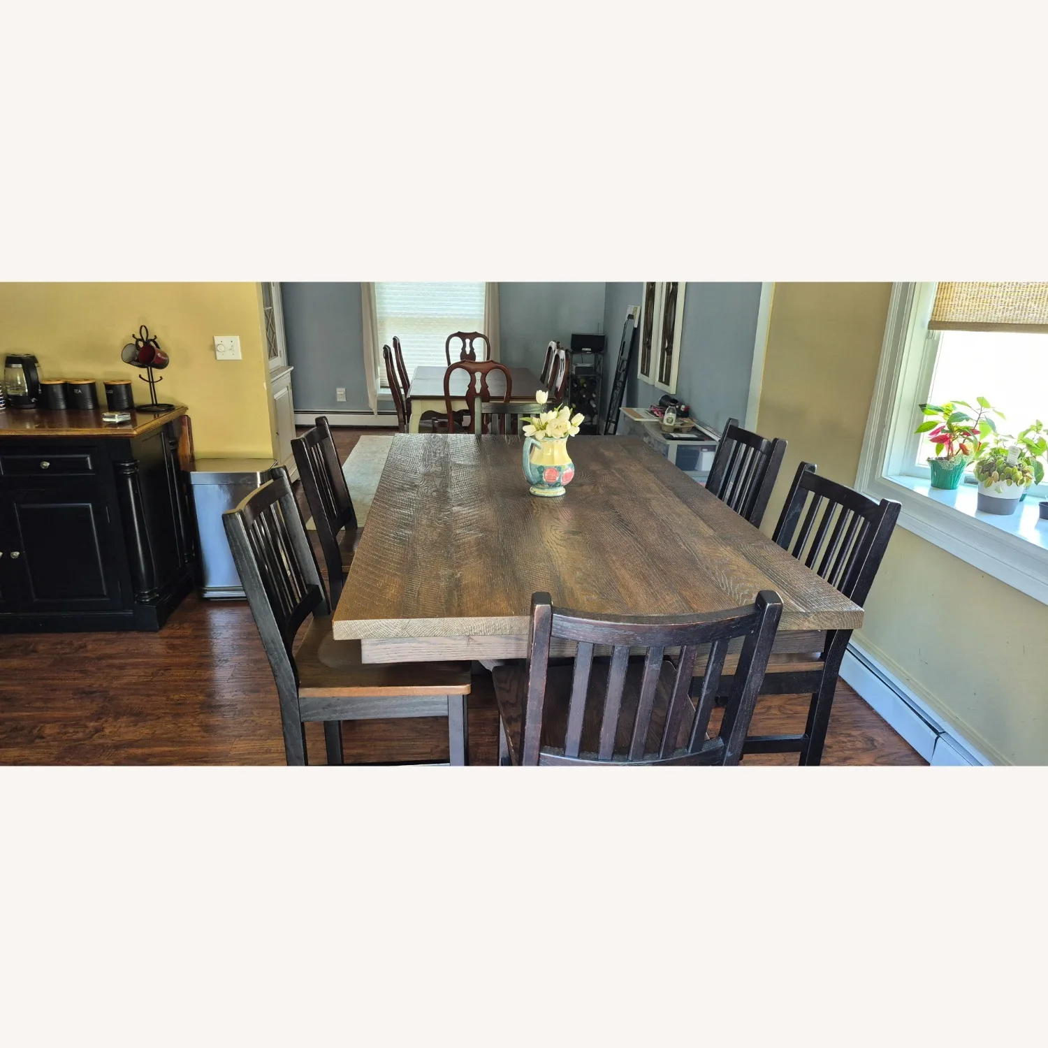 Rustic Rectangular Wood Dining Table