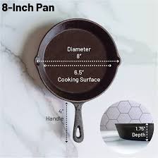 Backcountry Iron Round Cast Iron Skillet