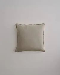 Solid Linen Decorative Pillow