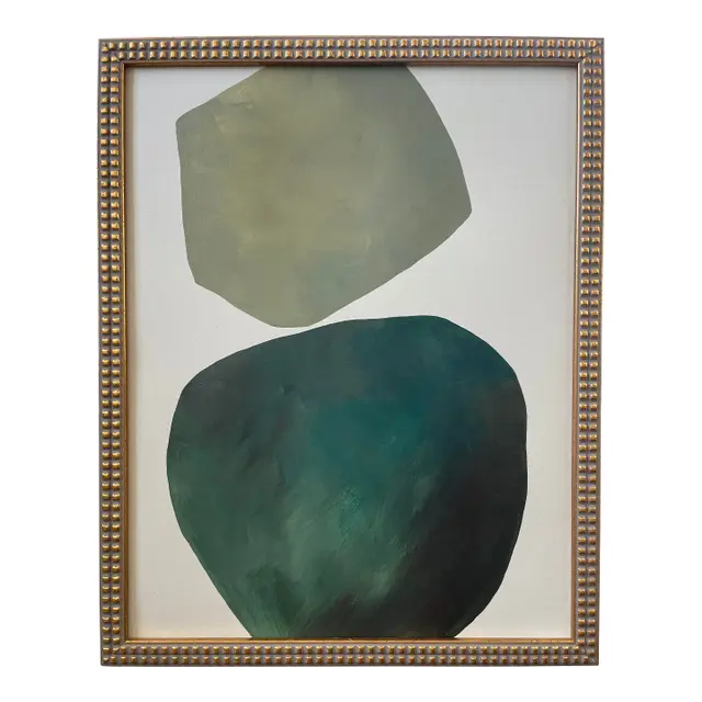 Smeraldo Abstract Framed Wall Art