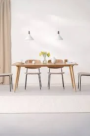 Solid Oak Rectangular Dining Table