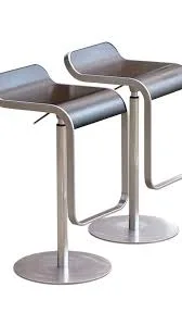 Lapalma Curved Adjustable Bar Stool