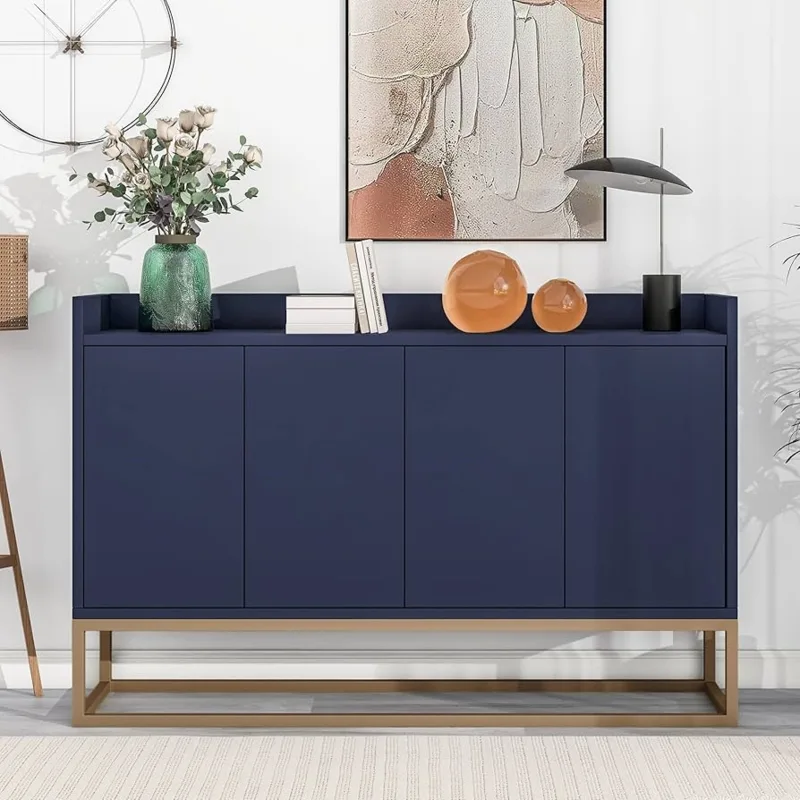 Modern Navy Sideboard