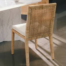 Montauk Natural Rattan Woven Dining Chair