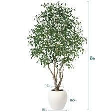 Artificial Ficus Potted Plant
