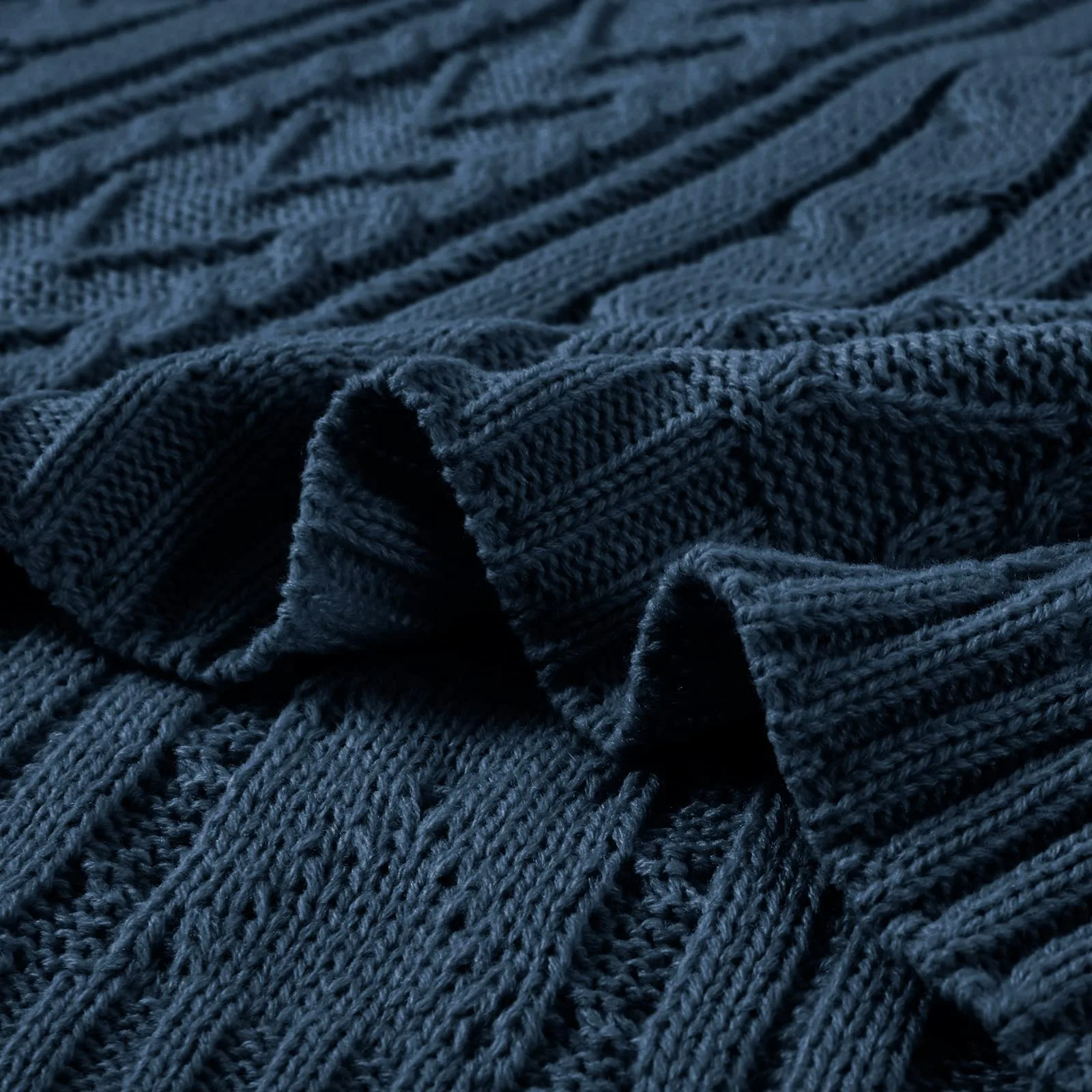 Knit Throw Blanket