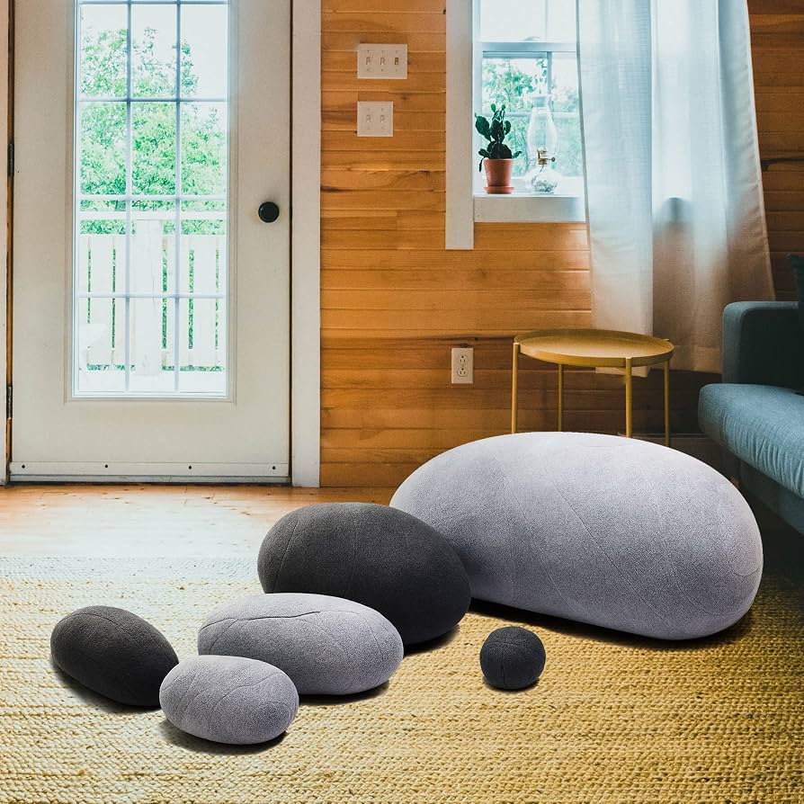 Pebble Pouf