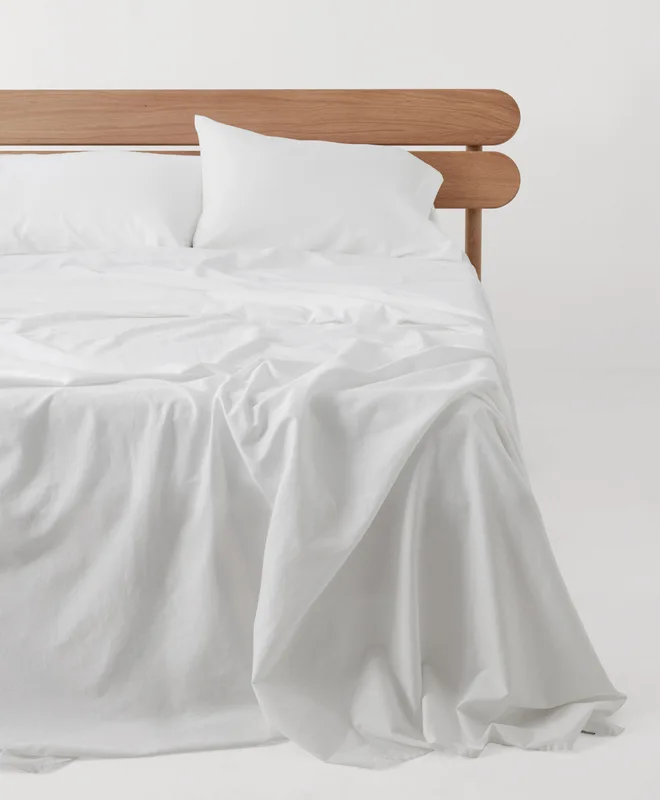 Solid Organic Cotton Bedding Set