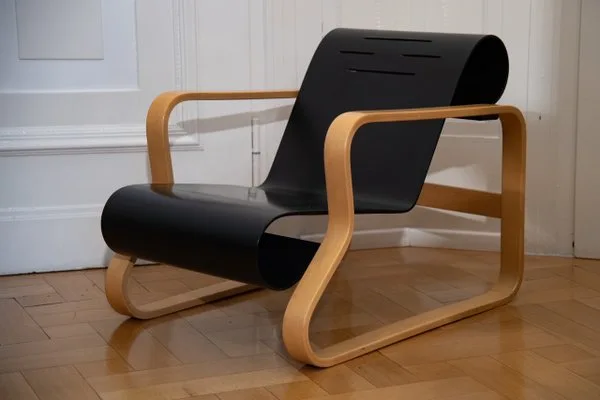 Black Bentwood Armchair