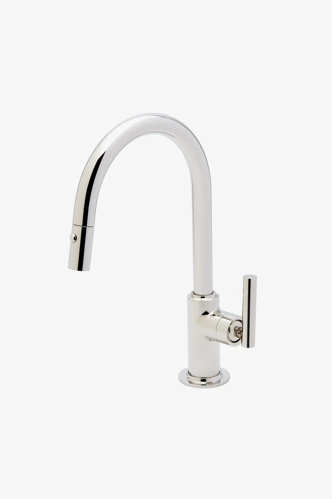 Bond Solo Polished Chrome Gooseneck Kitchen Faucet