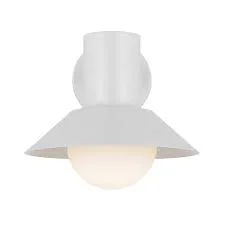 Delore Matte White Wall Lamp