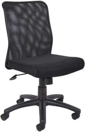 Boss Economy Black Mesh Office Chair