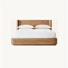 Minimalist Oak Platform Bed