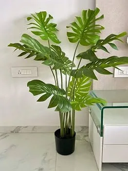 Fourwalls Artificial Monstera Potted Plant