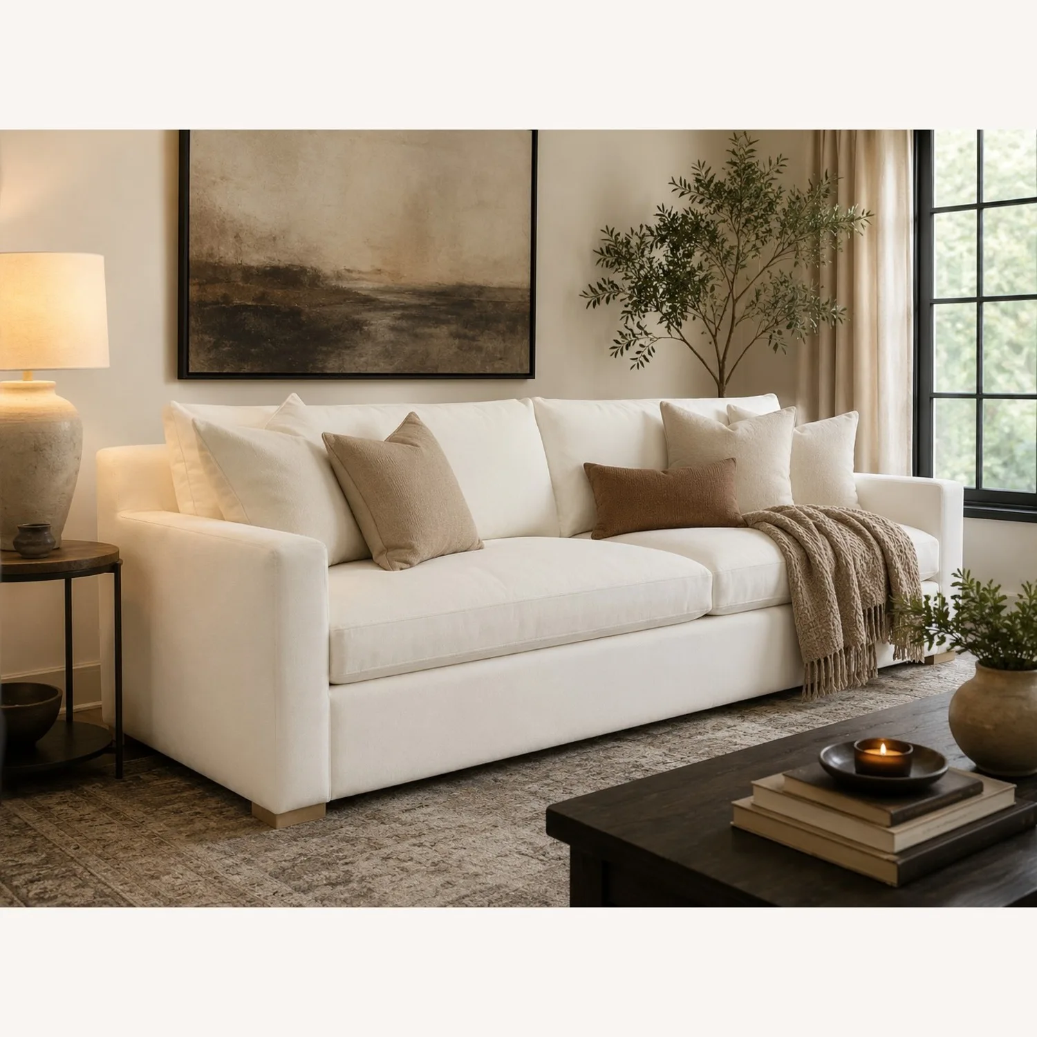 Belgian Track Arm Sofa