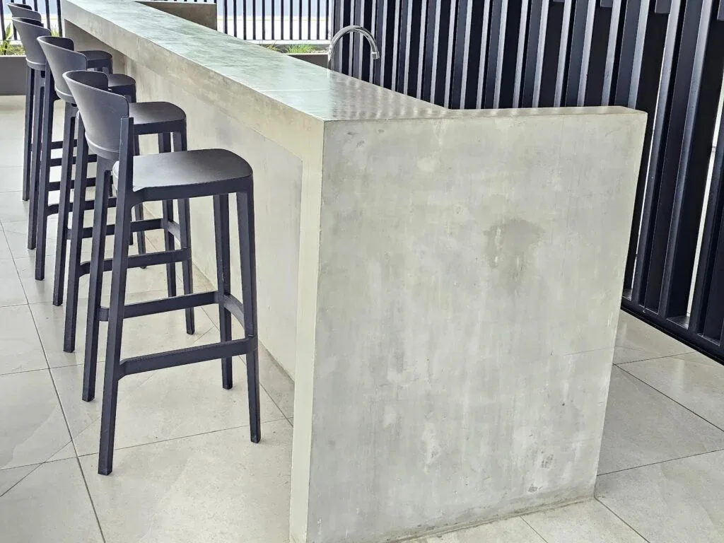 Modern Concrete Kitchen Island