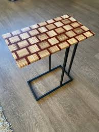 Rectangular Wood Side Table
