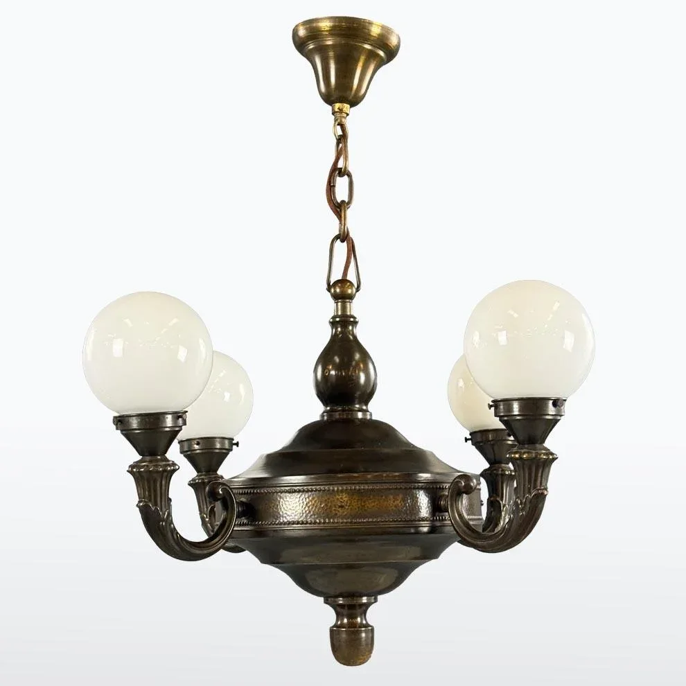 Antique Brass Chandelier