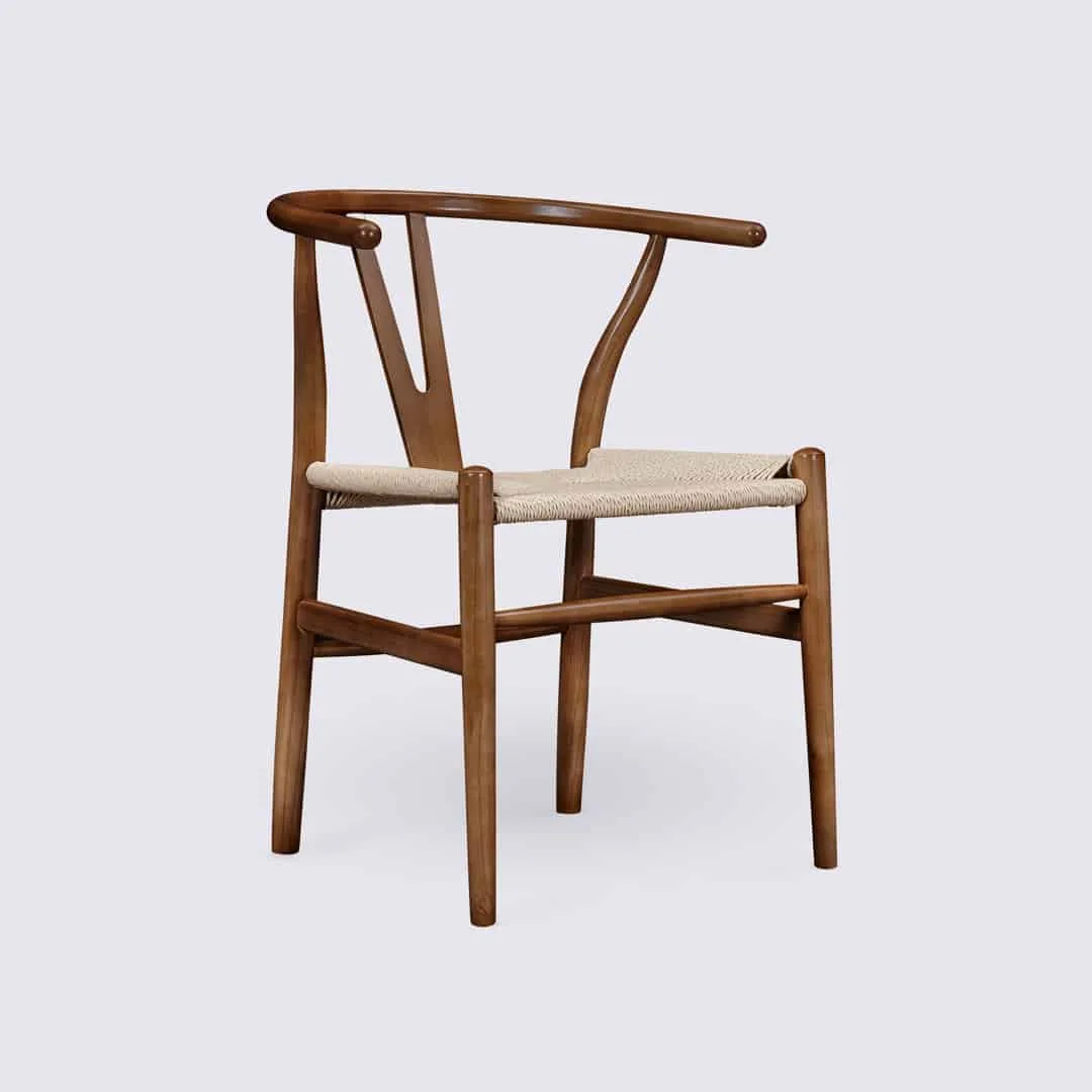 Walnut Wishbone Chair