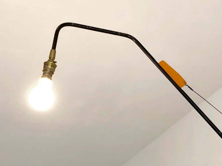 Mid-Century Modern Swing Arm Wall Lamp