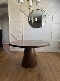 Cone Round Wood Dining Table