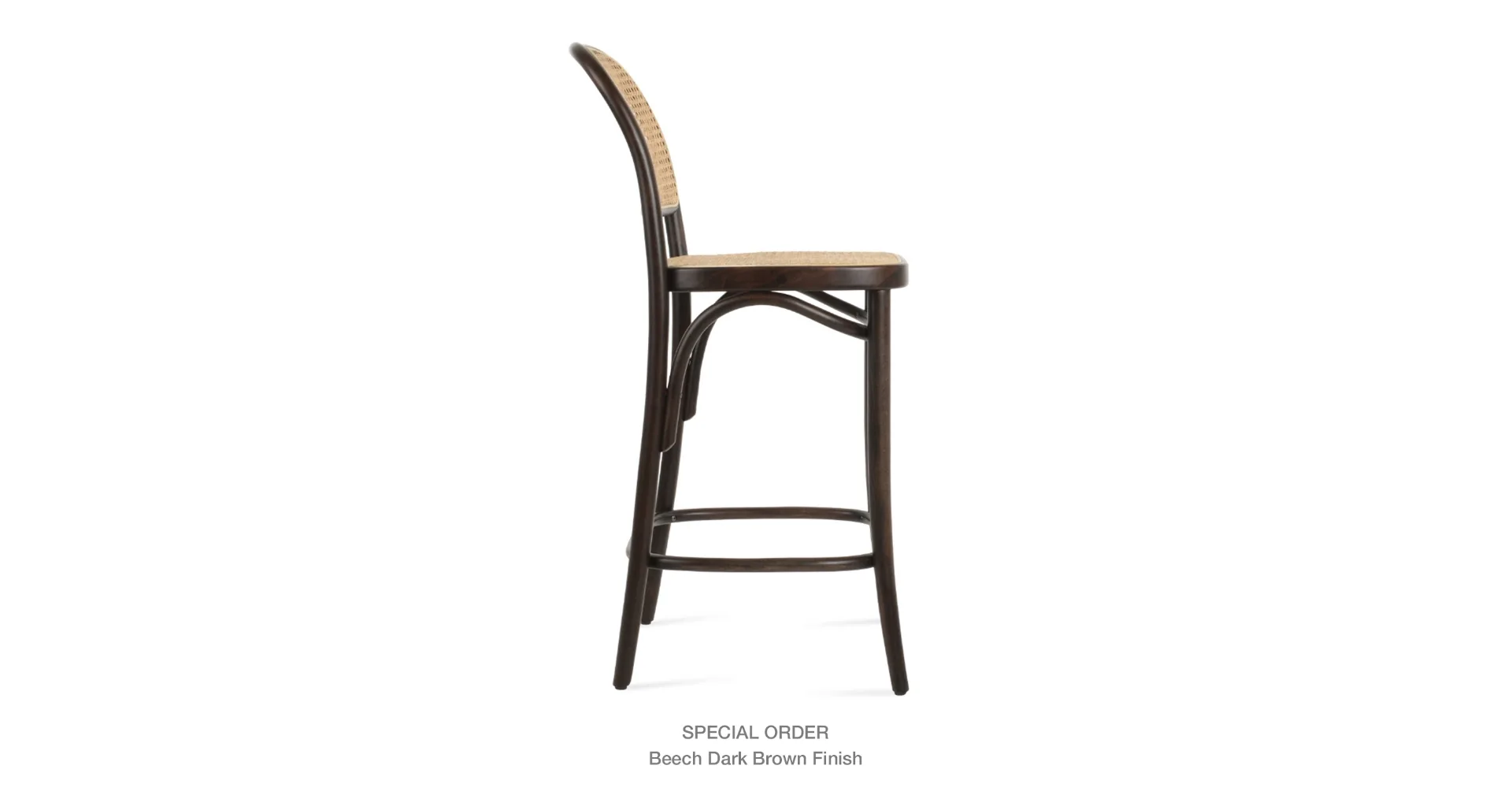 Rumi Bentwood Bar Stool