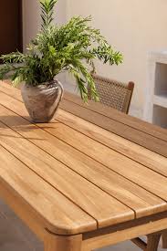 Tala Rectangular Teak Outdoor Dining Table