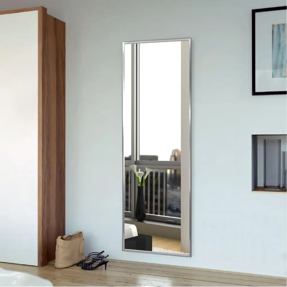 Dovelina Minimalist Silver Full Length Mirror