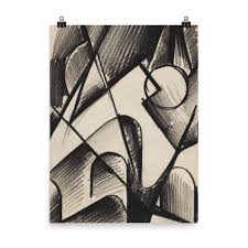 Eclipse Abstract Geometric Framed Wall Art