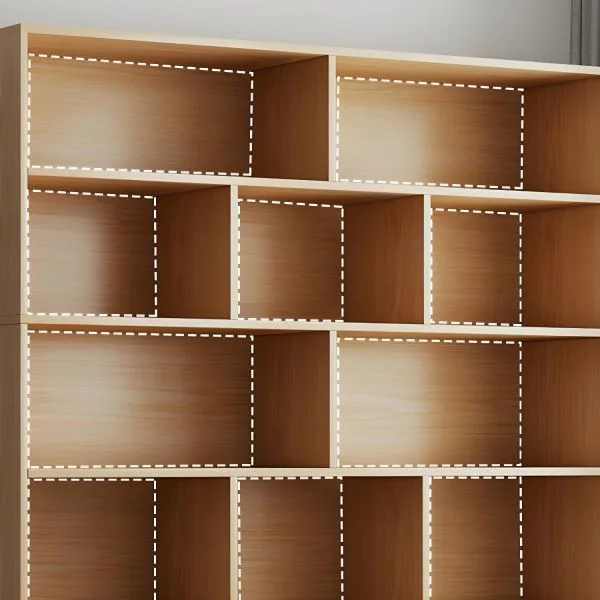 Minimalist Oak Shelving Unit