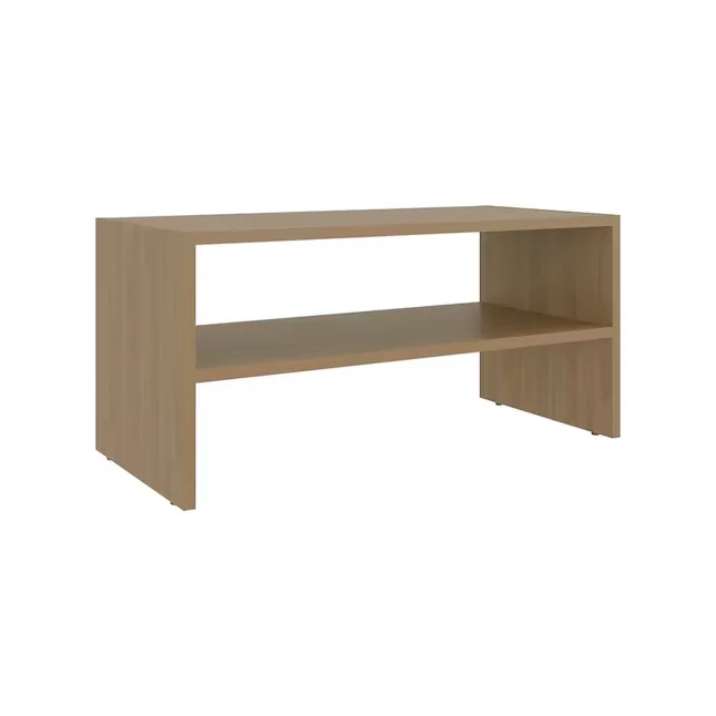 Minimalist Low Wooden Shelving Unit