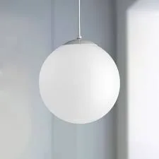 Opal Globe Pendant Light