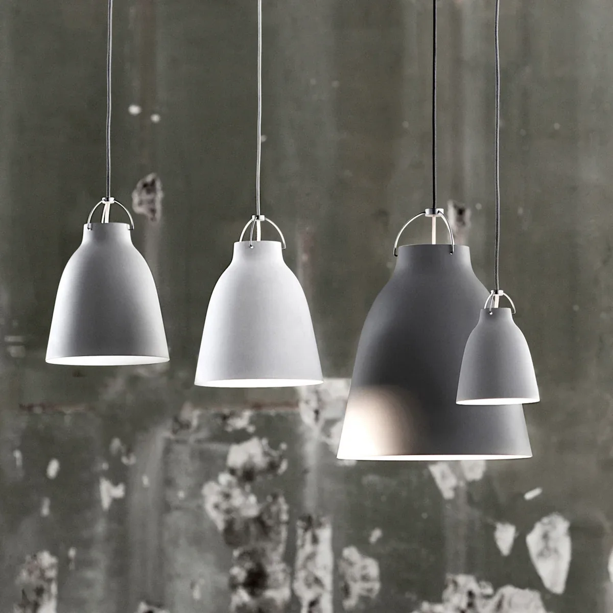 Matte Metal Pendant Light