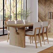 Briggs Natural Wooden Dining Table