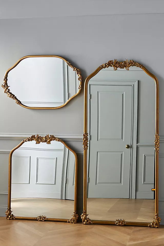 Luisa Hummingbird Arched Wall Mirror