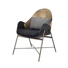 Modern Sculptural Accent Armchair