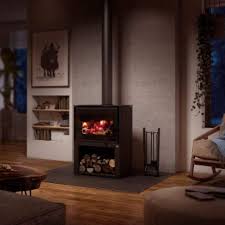 Modern Rectangular Fireplace Stove