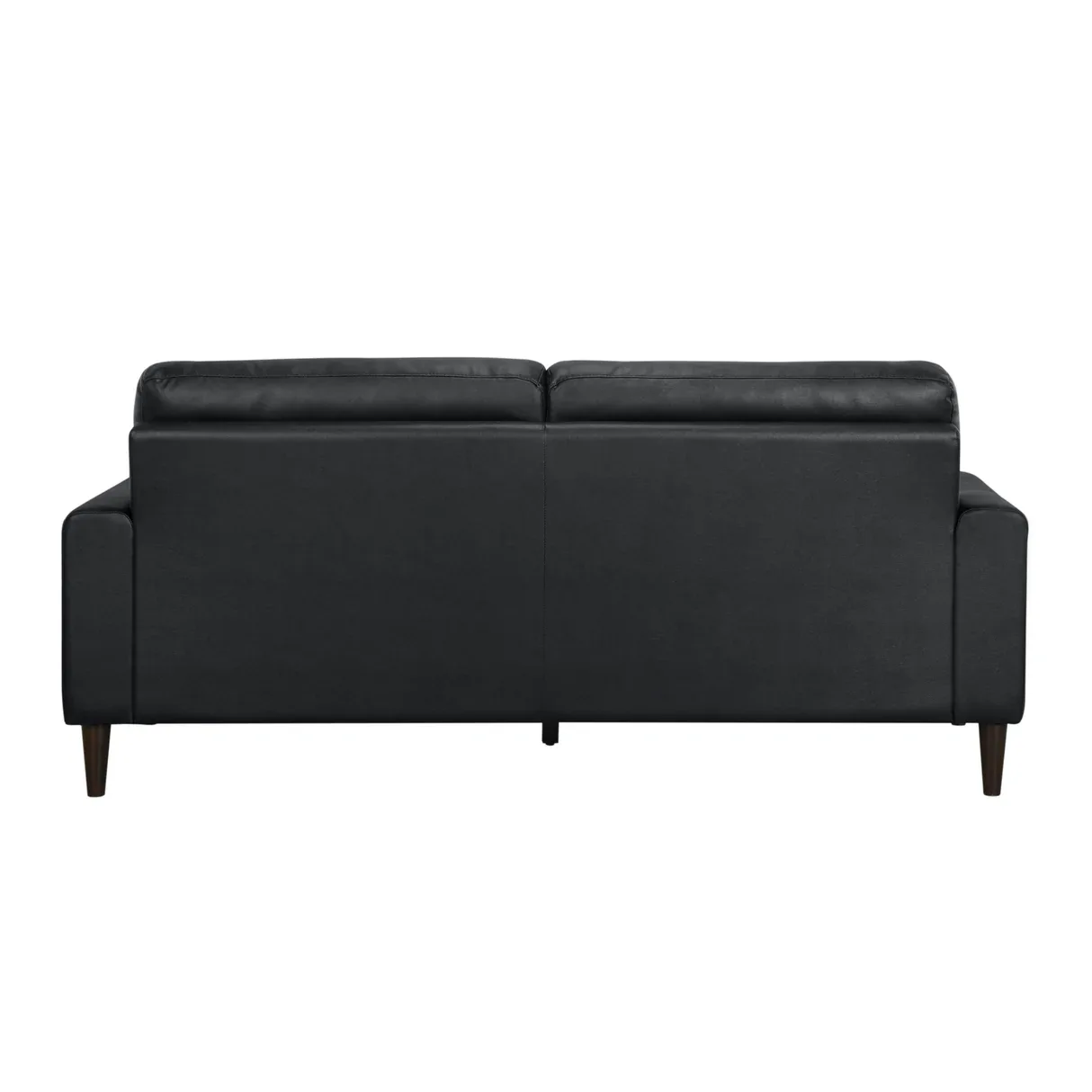 Black Leather Sofa