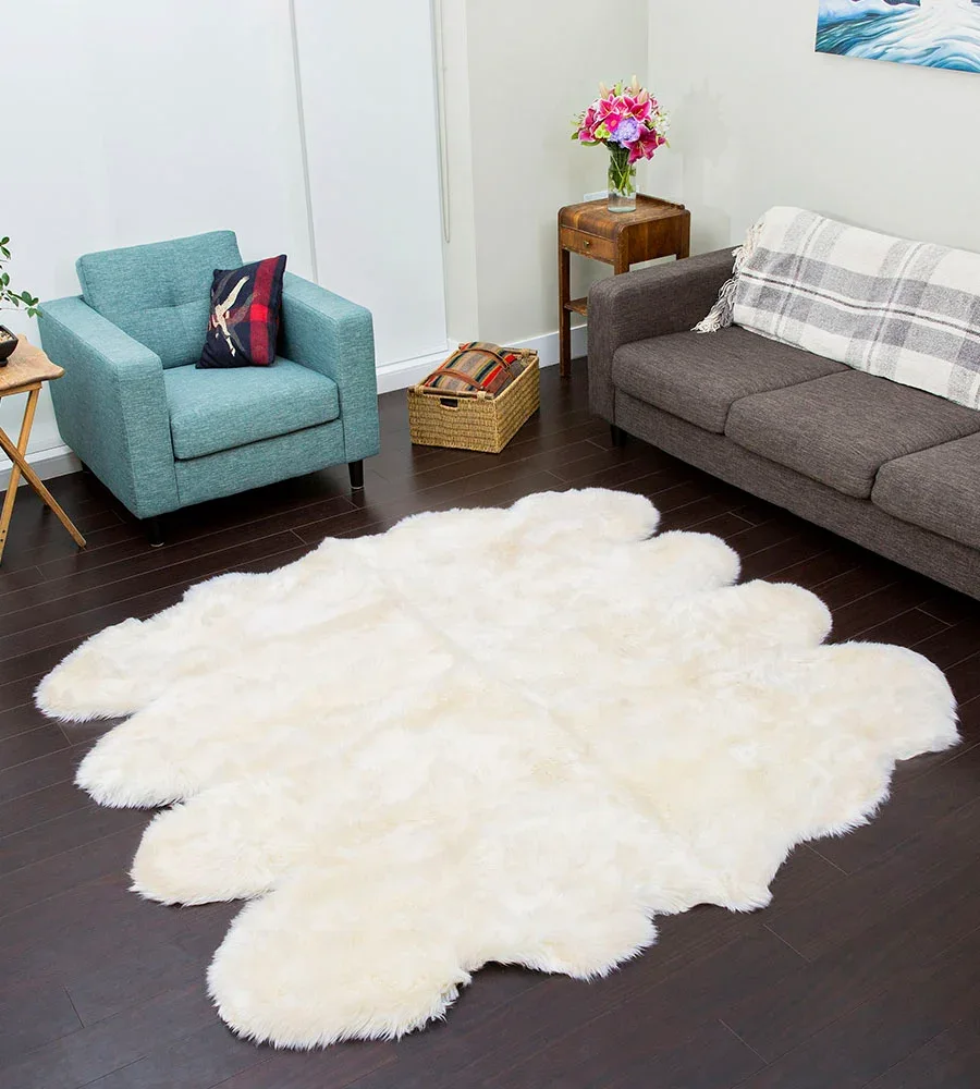 Cream Sheepskin Rug
