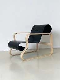 Black Bentwood Armchair