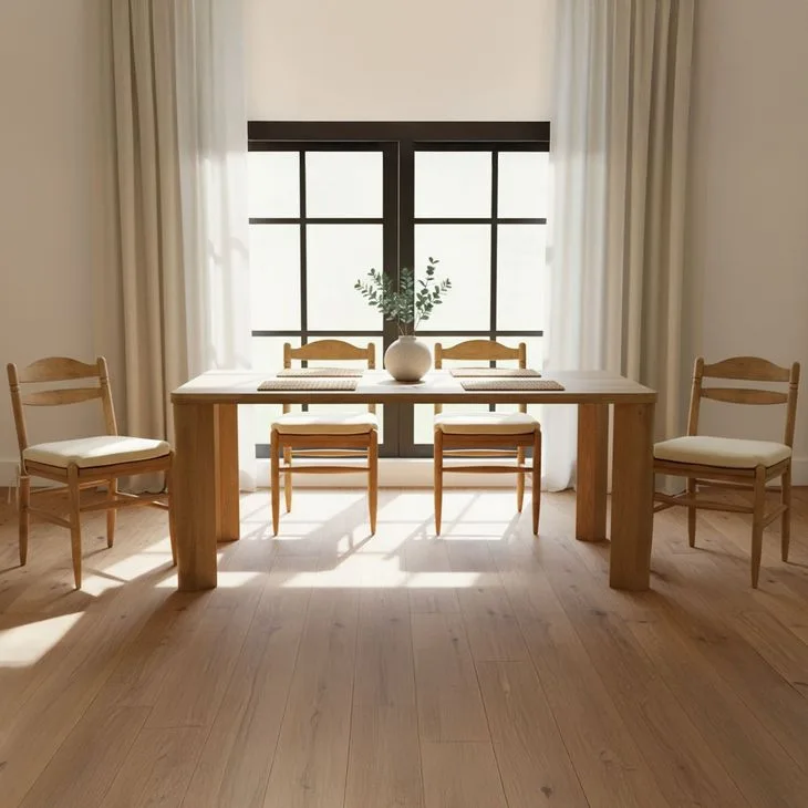 Segment Heritage Natural Oak Rectangular Dining Table