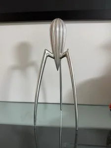 Starck Polished Aluminum Citrus Squeezer