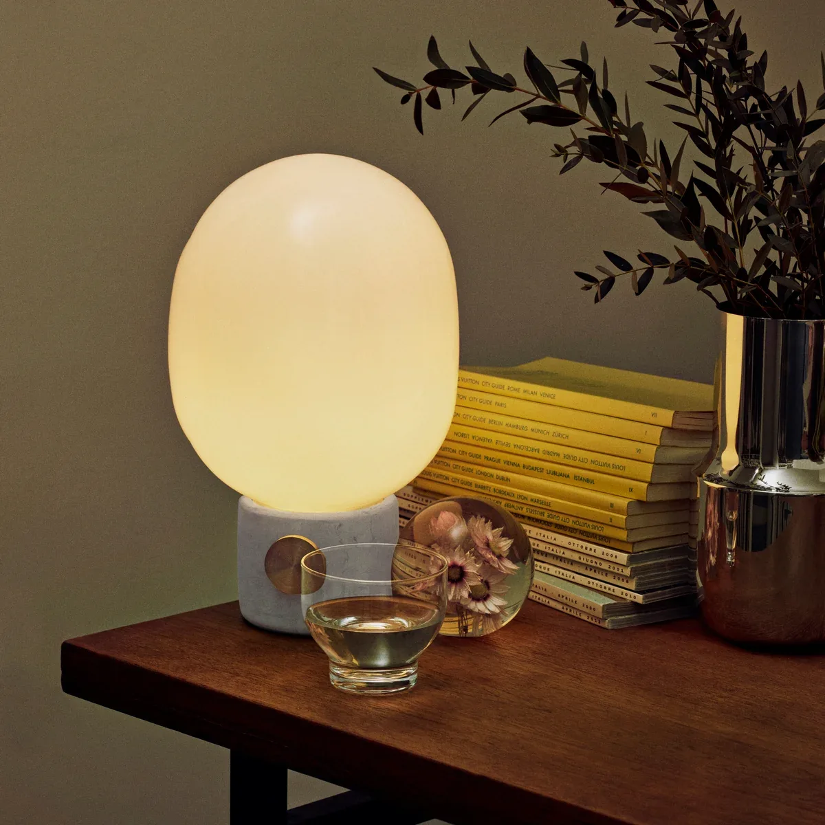 Audo JWDA Concrete and Glass Table Lamp