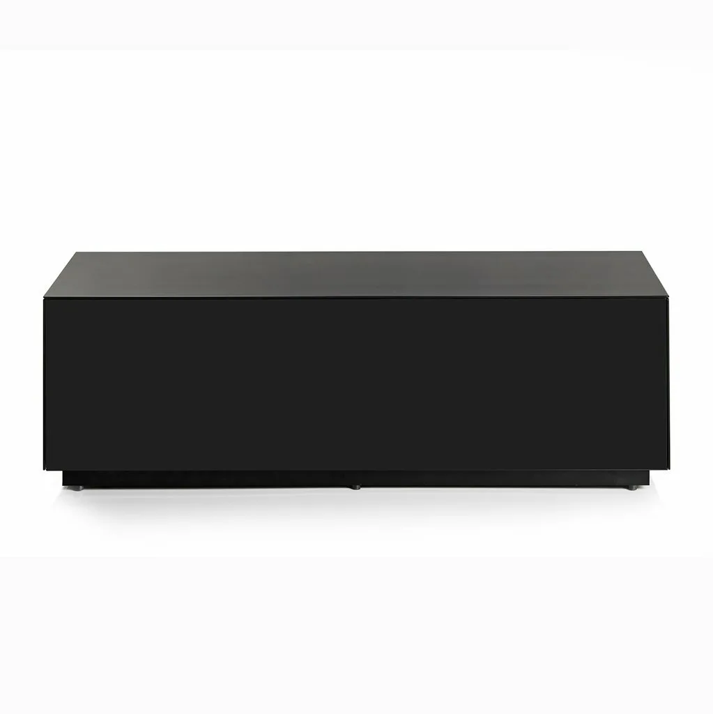 Modern Rectangular Glass Nightstand