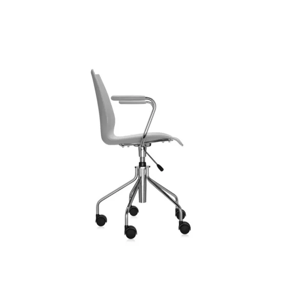 Kartell Maui White Plastic Office Chair